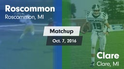 Matchup: Roscommon vs. Clare  2016