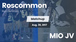 Matchup: Roscommon vs. MIO JV 2017