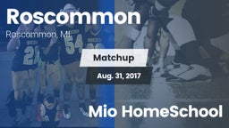 Matchup: Roscommon vs. Mio HomeSchool 2017