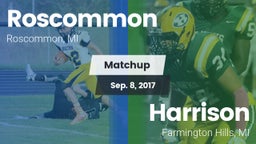 Matchup: Roscommon vs. Harrison  2017