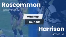 Matchup: Roscommon vs. Harrison  2017