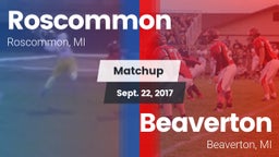 Matchup: Roscommon vs. Beaverton  2017