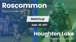Matchup: Roscommon vs. Houghton Lake  2017