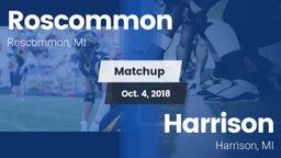 Matchup: Roscommon vs. Harrison  2018