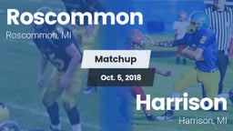 Matchup: Roscommon vs. Harrison  2018