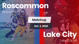 Matchup: Roscommon vs. Lake City  2020