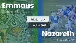 Matchup: Emmaus vs. Nazareth  2017