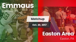 Matchup: Emmaus vs. Easton Area  2017