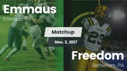 Matchup: Emmaus vs. Freedom  2017