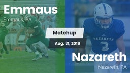 Matchup: Emmaus vs. Nazareth  2018