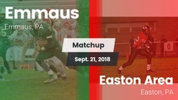 Matchup: Emmaus vs. Easton Area  2018