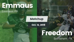 Matchup: Emmaus vs. Freedom  2018