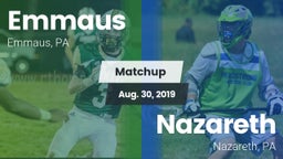 Matchup: Emmaus vs. Nazareth  2019