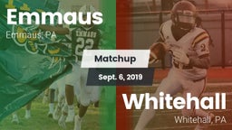 Matchup: Emmaus vs. Whitehall  2019