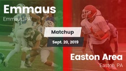 Matchup: Emmaus vs. Easton Area  2019