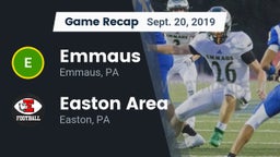 Recap: Emmaus  vs. Easton Area  2019