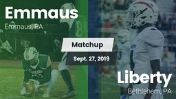 Matchup: Emmaus vs. Liberty  2019