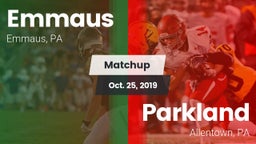 Matchup: Emmaus vs. Parkland  2019