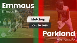 Matchup: Emmaus vs. Parkland  2020