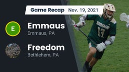 Recap: Emmaus  vs. Freedom  2021