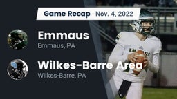 Recap: Emmaus  vs. Wilkes-Barre Area  2022
