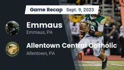 Recap: Emmaus  vs. Allentown Central Catholic  2023