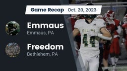 Recap: Emmaus  vs. Freedom  2023
