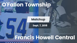 Matchup: O'Fallon vs. Francis Howell Central 2018
