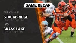 Recap: Stockbridge  vs. Grass Lake  2016