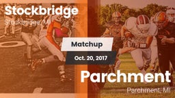 Matchup: Stockbridge High vs. Parchment  2017