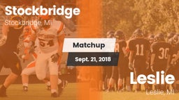 Matchup: Stockbridge High vs. Leslie  2018