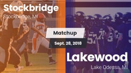 Matchup: Stockbridge High vs. Lakewood  2018
