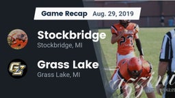 Recap: Stockbridge  vs. Grass Lake  2019