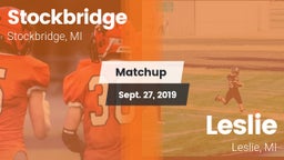 Matchup: Stockbridge High vs. Leslie  2019