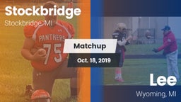 Matchup: Stockbridge High vs. Lee  2019
