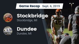 Recap: Stockbridge  vs. Dundee  2019