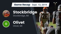 Recap: Stockbridge  vs. Olivet  2019