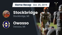 Recap: Stockbridge  vs. Owosso  2019