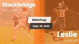 Matchup: Stockbridge High vs. Leslie  2020