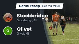 Recap: Stockbridge  vs. Olivet  2020