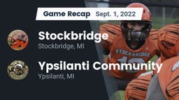 Recap: Stockbridge  vs. Ypsilanti Community  2022