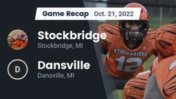 Recap: Stockbridge  vs. Dansville  2022