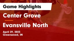 Center Grove  vs Evansville North  Game Highlights - April 29, 2023