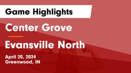 Center Grove  vs Evansville North  Game Highlights - April 20, 2024