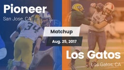 Matchup: Pioneer vs. Los Gatos  2017