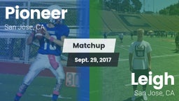 Matchup: Pioneer vs. Leigh  2017