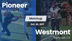 Matchup: Pioneer vs. Westmont  2017