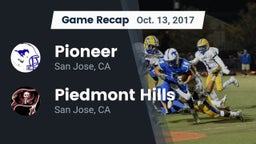 Recap: Pioneer  vs. Piedmont Hills  2017