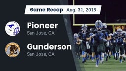 Recap: Pioneer  vs. Gunderson  2018