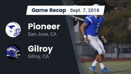 Recap: Pioneer  vs. Gilroy  2018